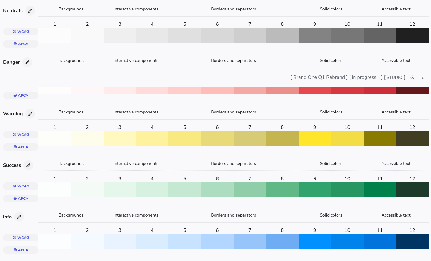 customizable sematic colors
